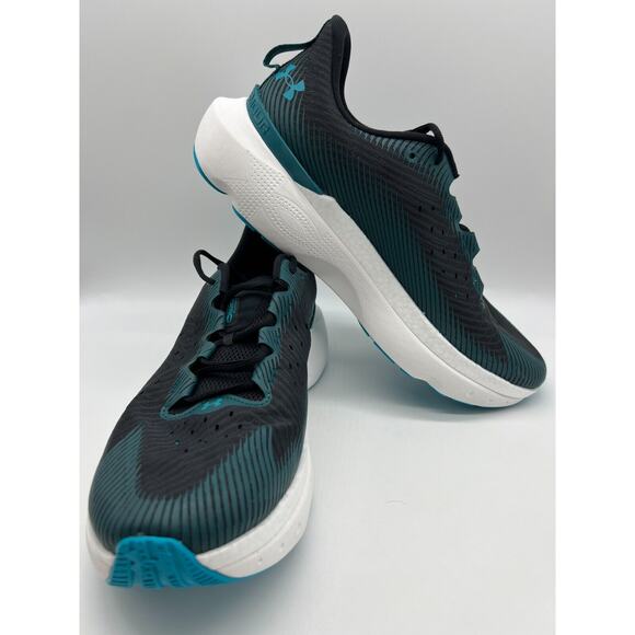 Under Armour HOVR Infinite Pro Black Hydro Teal 3027190 002 Men\'s 13 main image 11